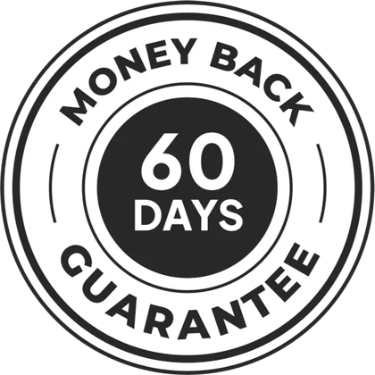 PressureCalmX 60-day money-back guarantee